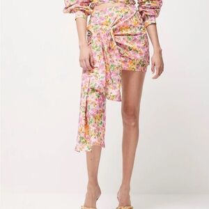 NWT Atoir The North Skirt Floral Pink and Green